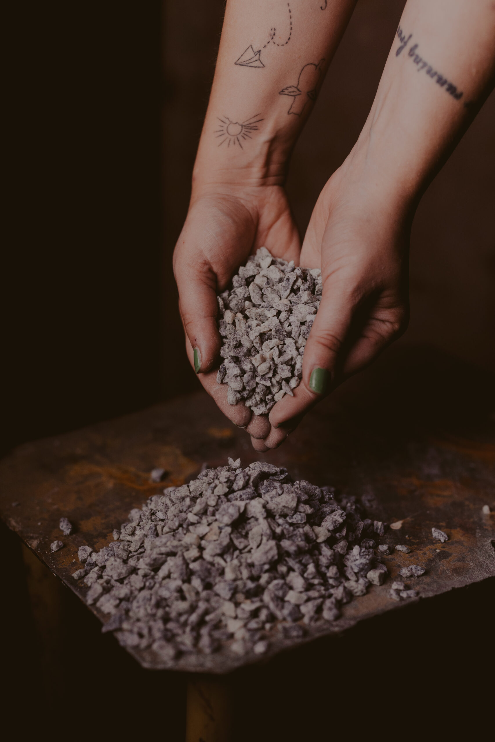 Vaaleanharmaa sepeli 4-8mm Paimio